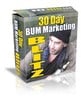 Thumbnail 30 Day Bum Marketing Blitz (with MRR)