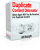 Thumbnail Duplicate Content Detonator (with MRR)