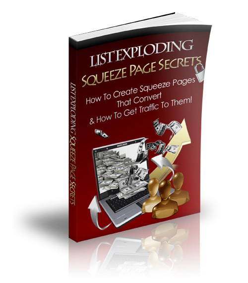 Product picture List Exploding Squeeze Page Secrets