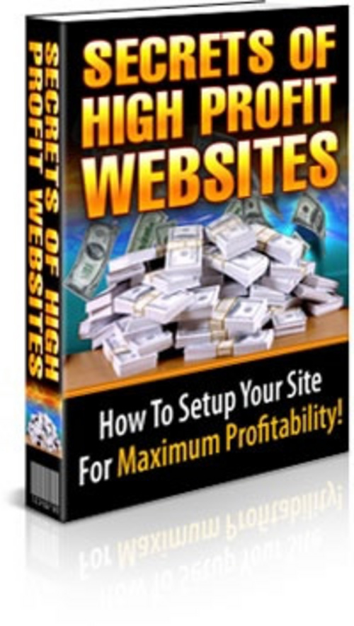 Product picture Secrets of High Profit Websites