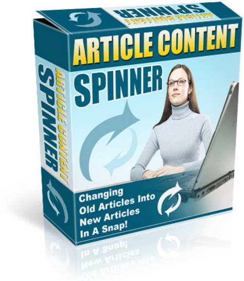Product picture Article Content Spinner (with resell rights)