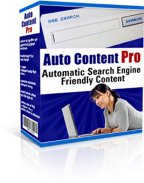Product picture Auto Content Pro (with resell rights)
