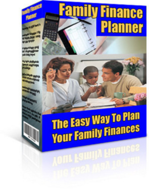Product picture Family Finance Planner (with resell rights)