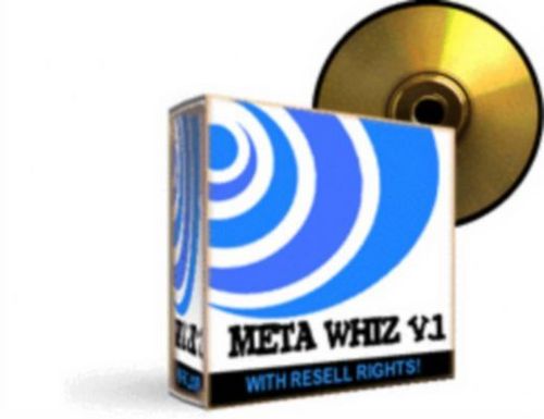 Product picture Meta Whiz (with resell rights)