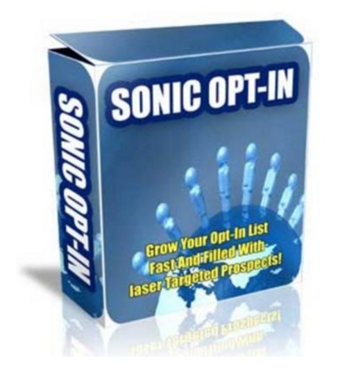 Product picture Sonic OptIn (with resell rights)