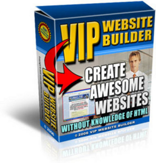 Product picture VIP Website Builder (with resell rights)