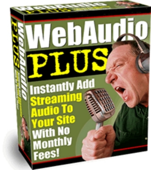 Product picture Web Audio Plus (with resell rights)