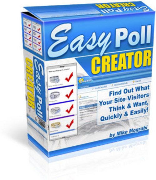 Product picture easy poll creator (with resell rights)