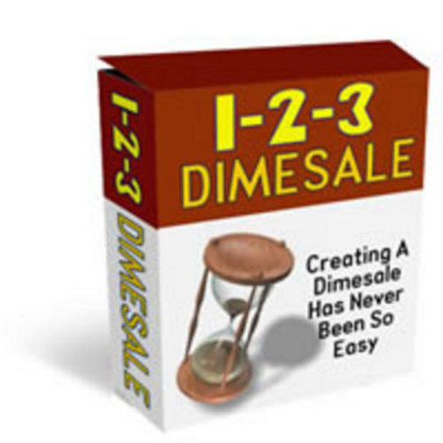 Product picture 1 2 3 dimesale (with master resell rights)