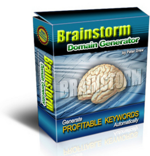 Product picture Brainstorm Domain Generator (with MRR)