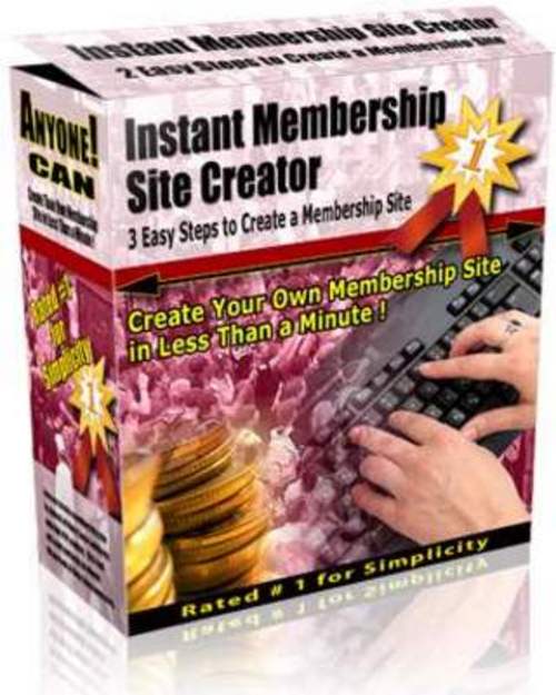 Product picture Instant Membership Site Creator v3.698 (with MRR)