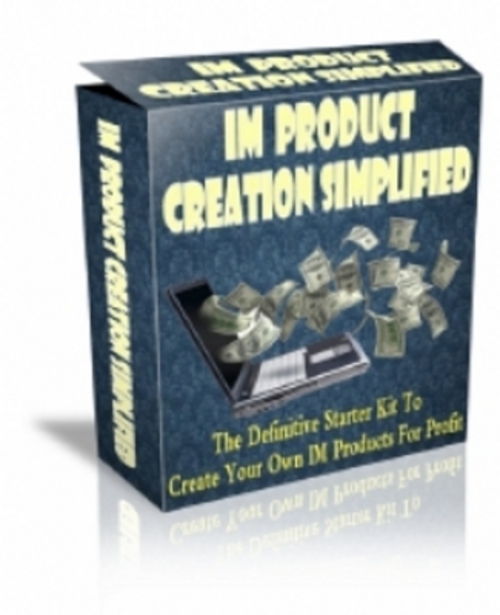 Product picture Im Product Creation Simplified (with MRR)