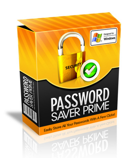 Product picture Password Saver Prime (with MRR)