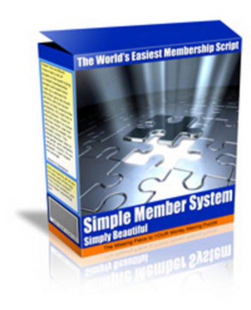 Product picture Simple Member System (with MRR)