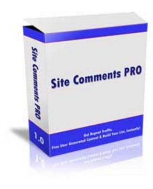 Product picture Site Comments Pro (with MRR)
