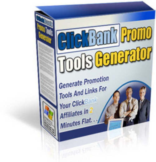 Product picture Clickbank Promo Tools Generator (with MRR)