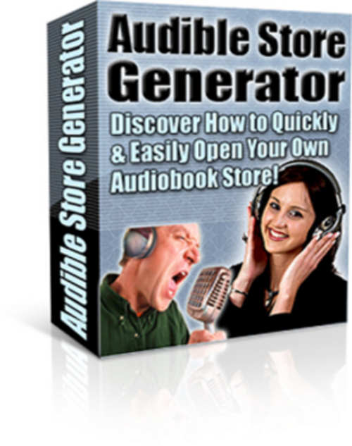 Product picture Audible Store Generator (with PLR)