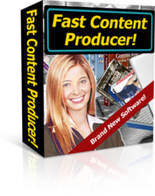 Product picture Fast Content Producer (with PLR)