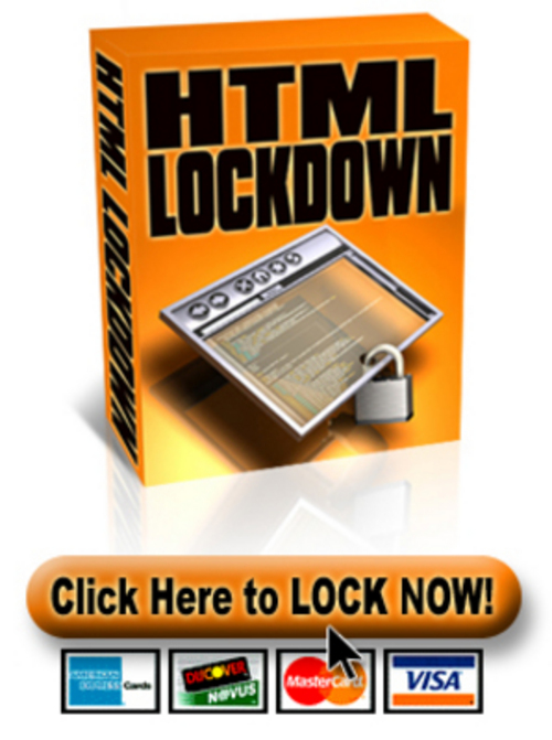 Product picture HTML LockDown (with PLR)