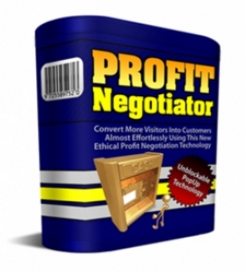 Product picture Profit Negotiator (with PLR)