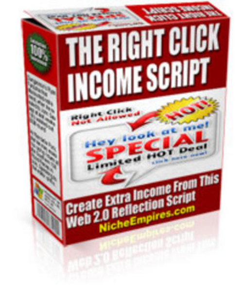 Product picture Right Click Income. (with PLR)