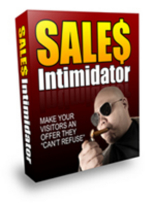 Product picture Sales Intimidator (with PLR)
