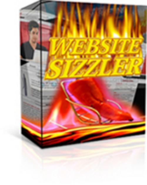 Product picture WebSite Sizzler. (with PLR)