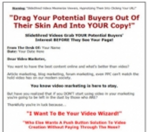 Product picture 11 Slide Shred HOT Niche Videos (with Resell Rights) 180mb