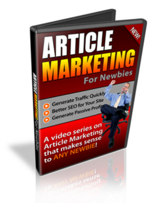 Product picture Article Marketing For Newbies (with PLR)