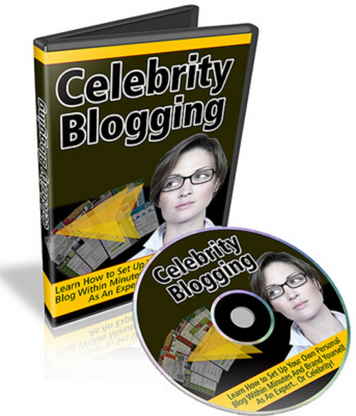 Product picture Celebrity Blogging (with MRR)