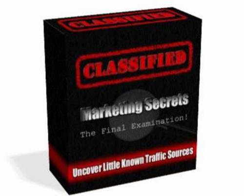 Product picture Classified Marketing Secrets (with PLR)